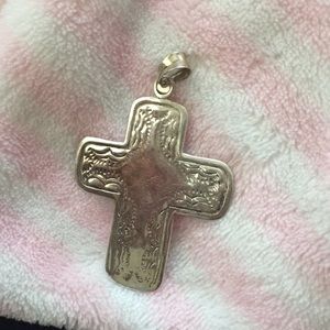 Sterling cross pendant